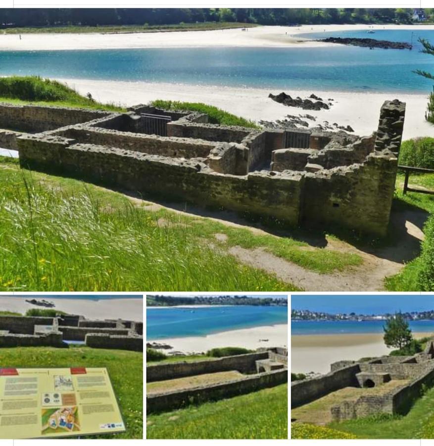 Tente 3 Chambres, Petit Camping Familial Vue Mer Plestin-les-Grèves Kültér fotó